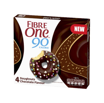 Fibre One 90 calorie Doughnuts 4x23g | Megapump